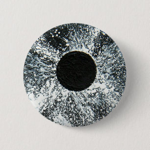 Black Hole 6 Cm Round Badge