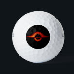 Black Hole Accretion Disc Golf Balls<br><div class="desc">A black hole accretion disc spins in the depths of interstellar space in this NASA illustration. Gravity distorts the view, warping the surroundings of black hole to produce this distorted view of glowing gases orbiting the infinite gravity of the hole itself. Nothing, even light, can escape the singularity once pulled-in....</div>