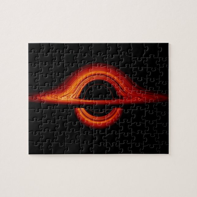 Black Hole Accretion Disk Jigsaw Puzzle (Horizontal)