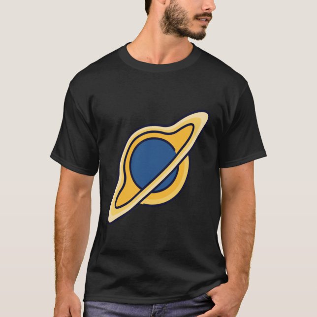 Black Hole Astro Physics T-Shirt (Front)