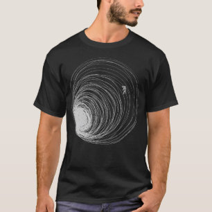 Black Hole Astronaut Lost In Space By Tobe Fonseca T-Shirt