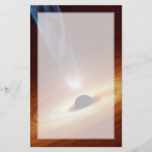 Black Hole Astronomy Space Art Stationery
