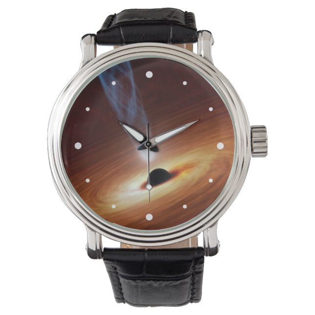 Black Hole Astronomy Space Art Watch (Front)