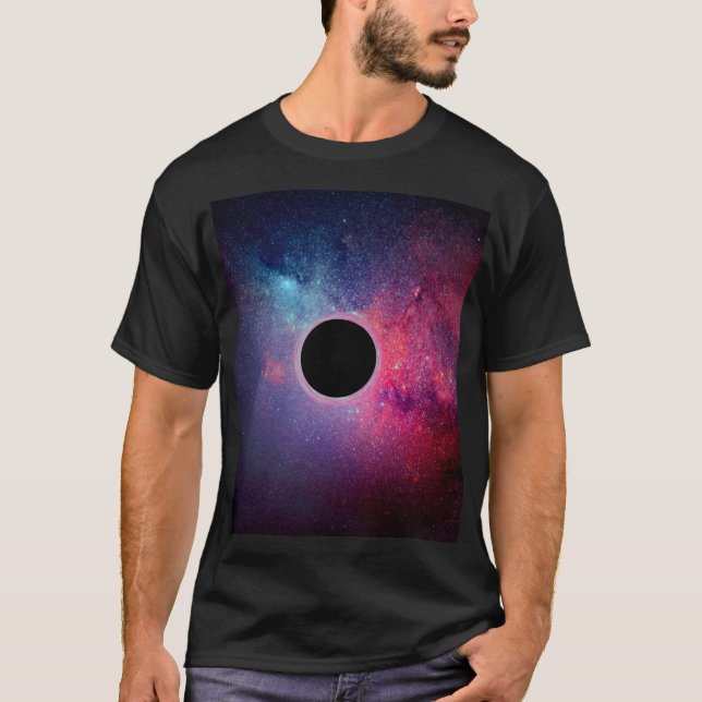 black hole Astrophysics Lover Astronomy and space T-Shirt (Front)