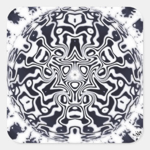 Black Hole Birth (BHB) Square Sticker