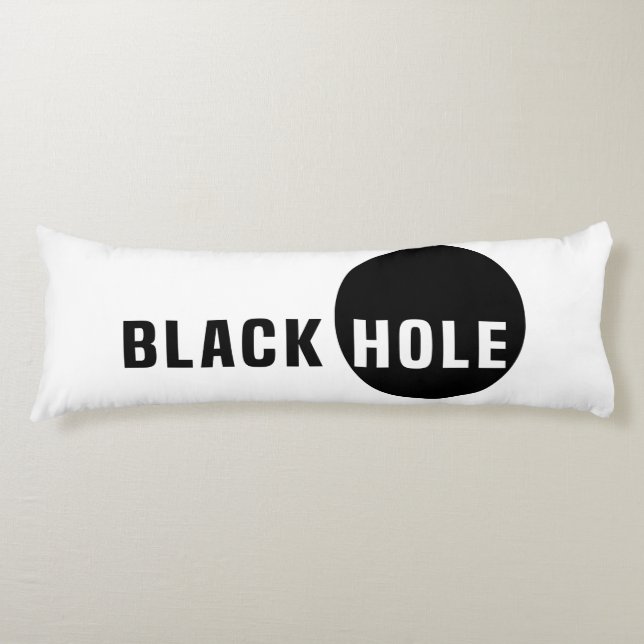 Black Hole Body Cushion (Front)