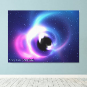 Black Hole Canvas Print