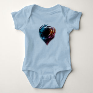 Black Hole – Cosmic Space & Universe Design Baby Bodysuit