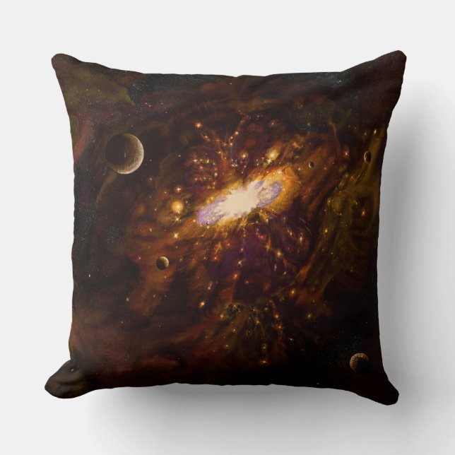 Black Hole Cushion (Front)