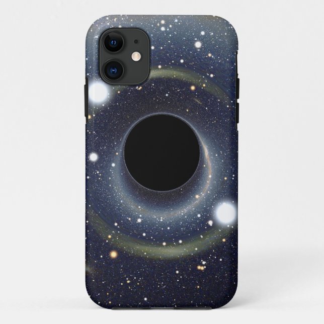 Black Hole Einstein Ring NASA Case-Mate iPhone Case (Back)