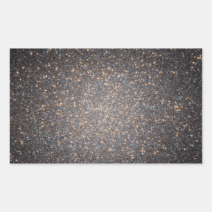 Black Hole in Omega Centauri NGC 5139 from Hubble Rectangular Sticker