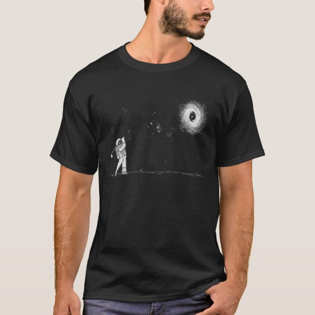 Black Hole In One T-Shirt (Front)