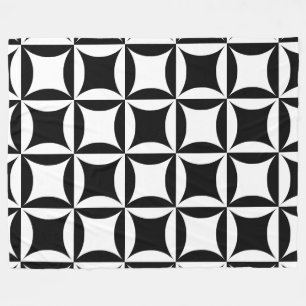 Black Hole in the Barn Door Pattern Fleece Blanket
