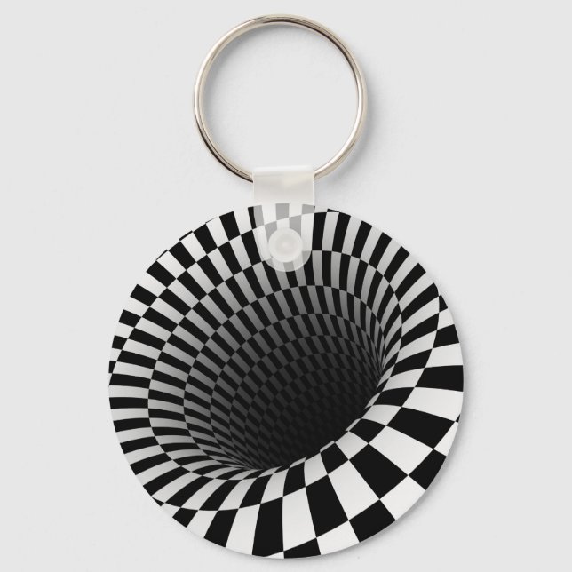Black Hole Keychain (Front)