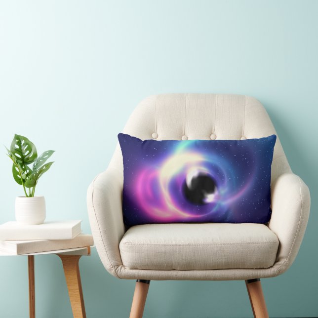 Black Hole Lumbar Cushion (Chair)