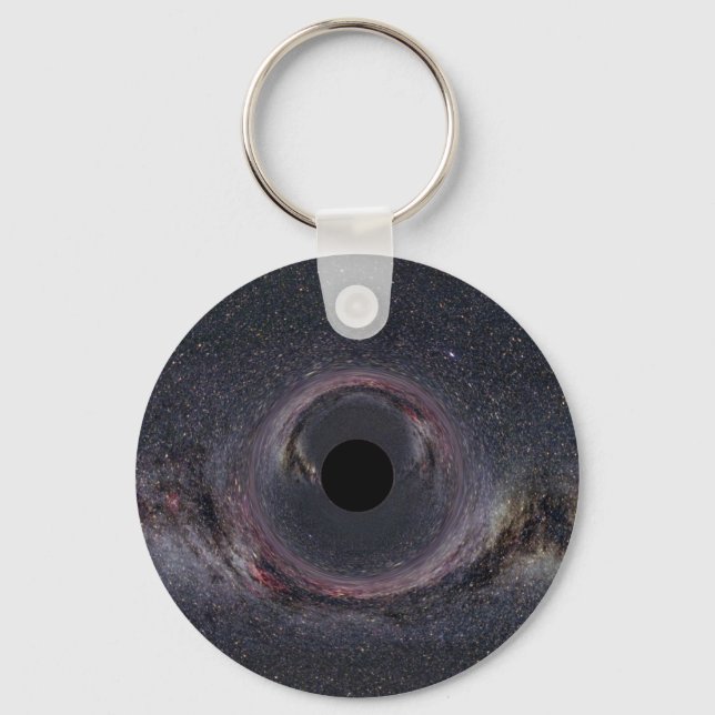Black Hole Milky Way Key Ring (Front)