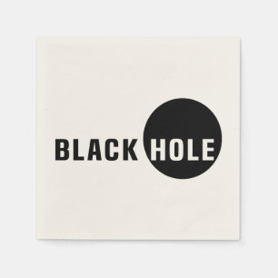 Black Hole Napkin