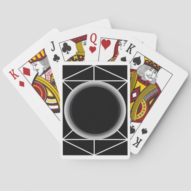 Black Hole playing cards (Back)
