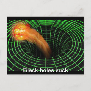 Black hole postcard
