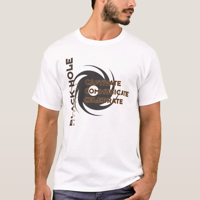 Black Hole Recordings "Celebrate" Tee (Front)
