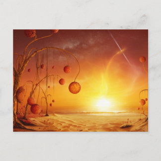 Black Hole Rising Postcard