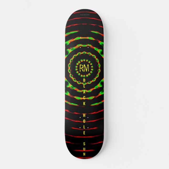Black Hole Sun Skateboard (Front)