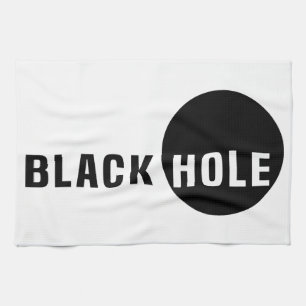 Black Hole Tea Towel