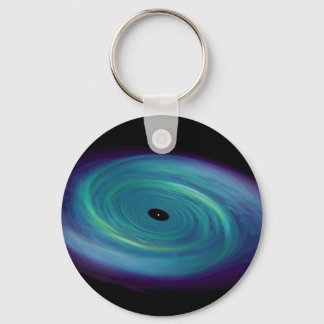 Black Hole Tie Key Ring