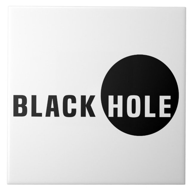 Black Hole Tile (Front)