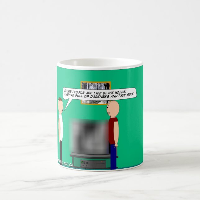 Black Holes Coffee Mug (Center)