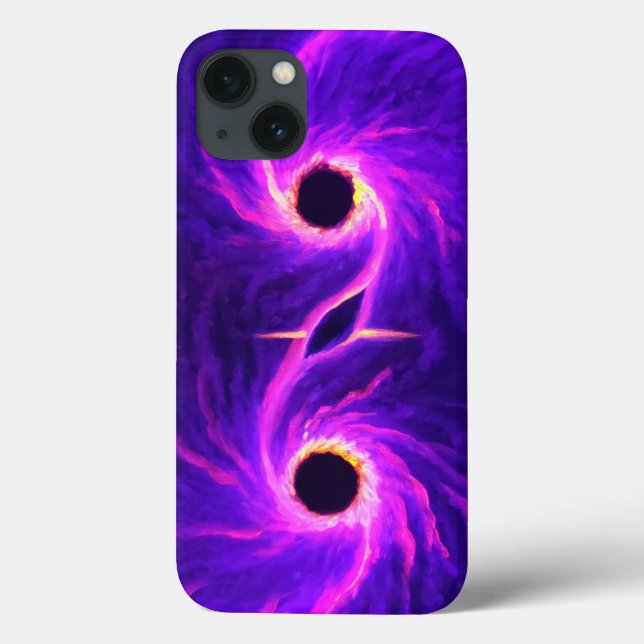Black holes iPhone case (Back)