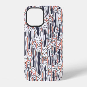 Black Holes: Vintage Chaos Pattern. iPhone 12 Case