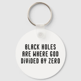 Black Holes Zero Key Ring