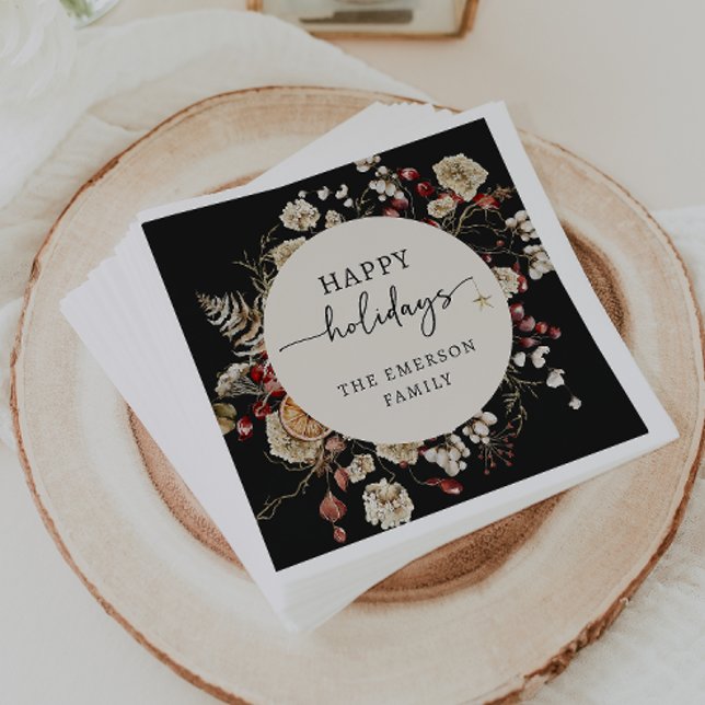 Black Holiday Napkins  (Black Holiday Napkins
)