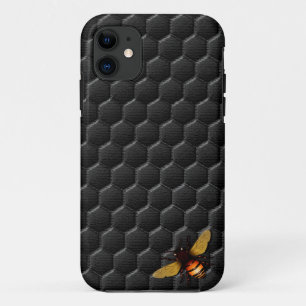 Black Honeycomb iPhone 11 Case