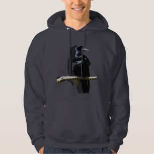 black hoodie