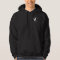 Black Hoodie with your White Business Logo on Back