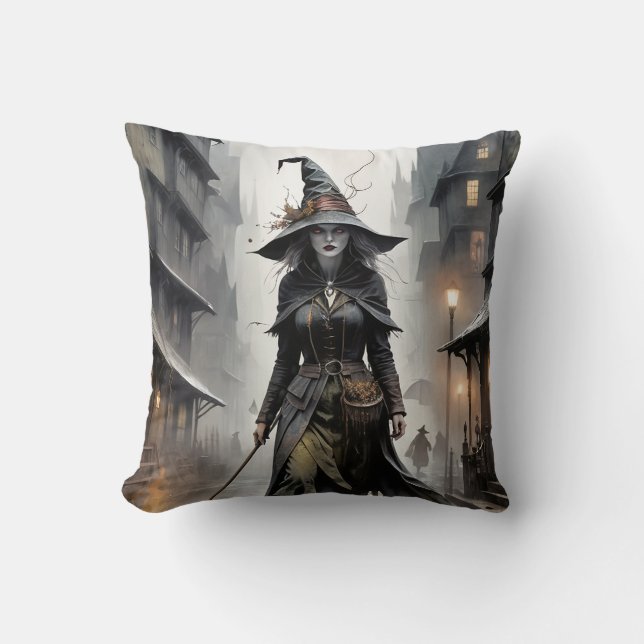 Black Horror Home Modern  Cushion (Front)