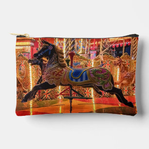 Black horse accessory pouch