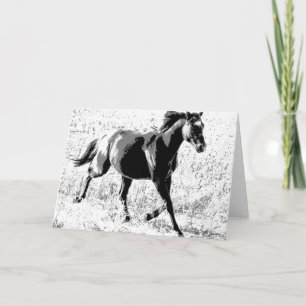 Black Horse Card