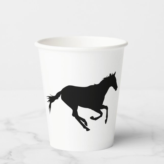 BLACK HORSE PAPER CUP (Front)
