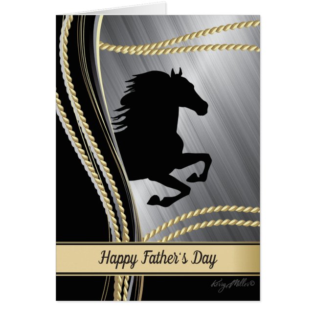 Black Horse Silhouette (Front)