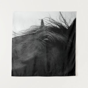 BLACK HORSE TAPESTRY