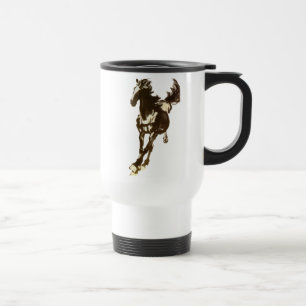 Black Horse Travel Mug