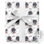 Black Horse Wedding Wrapping Paper<br><div class="desc">Black Horse Wedding Wrapping Paper. Paper Colour is White. Available in multiple colours, sizes and two finishes. www.hotpocketgraphics.com</div>