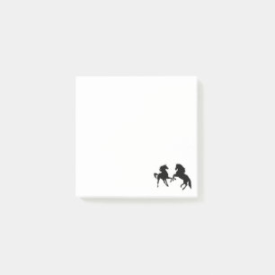 Black Horses - Post-it Notes