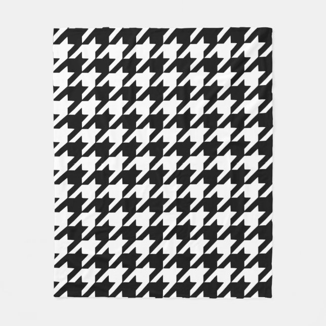 Black Houndstooth Blanket (Front)