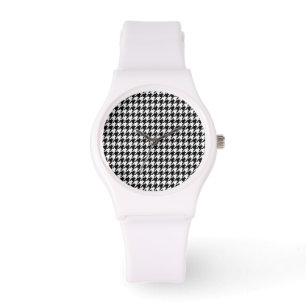 Black Houndstooth Watch