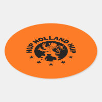 Black Hup Holland - Editable Background colour