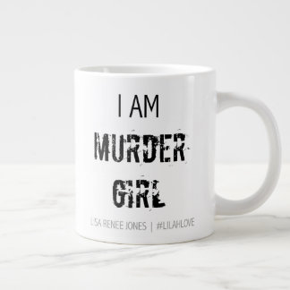 Black 'I am Murder Girl' Jumbo Mug - Lilah Love
